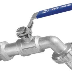 GRIFO ESFERA JARDIN MANGUERA INOX