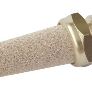 SILENCIADOR LATON HEXAGONAL EN FORMA DE CONO