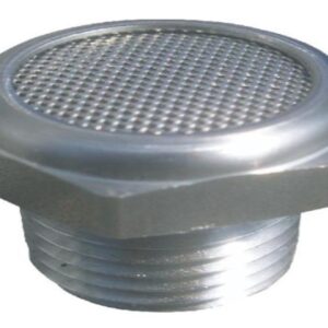 SILENCIADOR INOX HEXAGONAL CON BASE PLANA