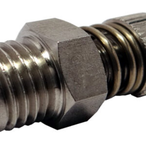 SILENCIADOR INOX REGULABLE CON BASE PLANA