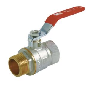VALVULA ESFERA PN-30 M-H PALANCA ACERO CROMADO