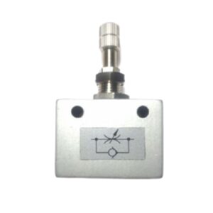 REGULADOR DE FLUJO UNIDIRECCIONAL EN LINEA H-H