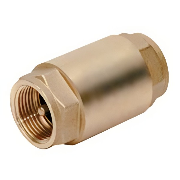 VALVULA DE RETENCION HEMBRA CON OBTURADOR METALICO