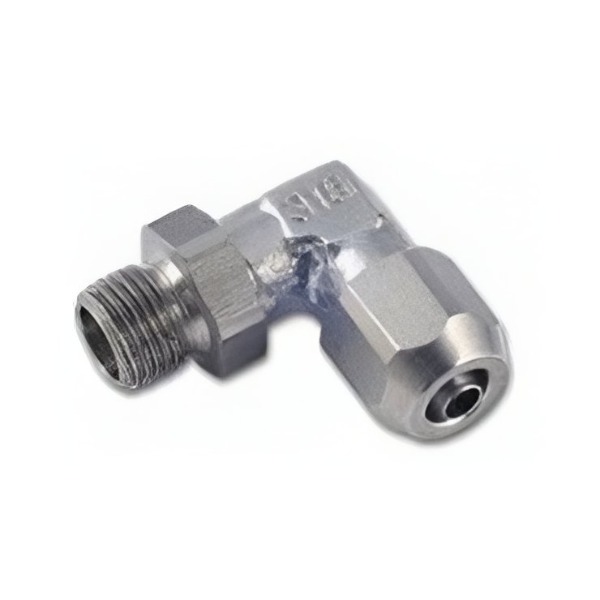 CODO MACHO CILINDRICO GIRATORIO INOX