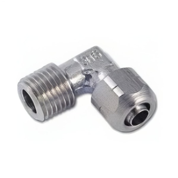 CODO MACHO CONICO FIJO INOX