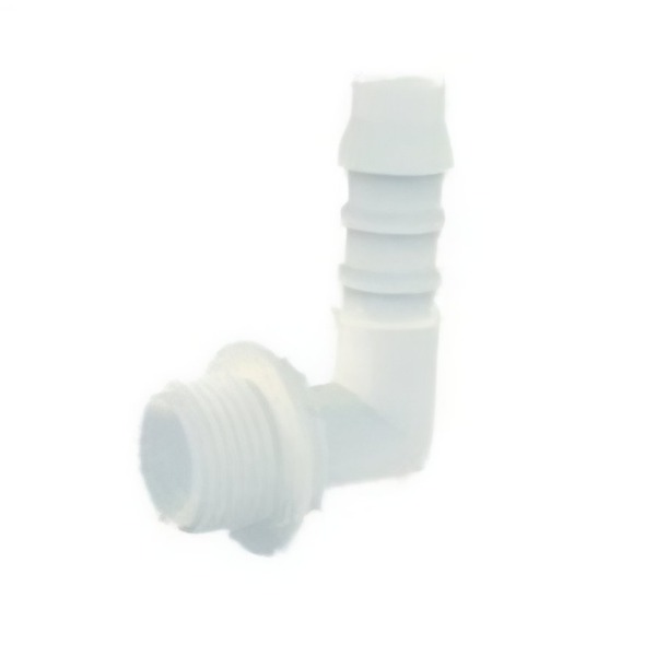 PORTAGOMA EN CODO MACHO CONICO PVDF