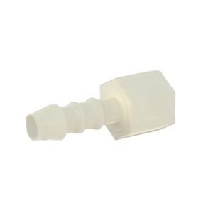 PORTAGOMA RECTO HEMBRA CONICO PVDF