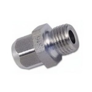 RECTO MACHO CILINDRICO INOX