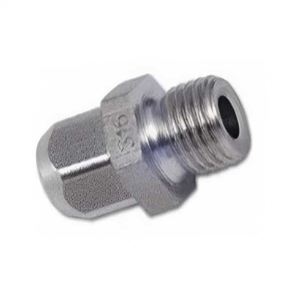 RECTO MACHO CILINDRICO INOX
