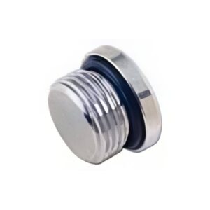 TAPON MACHO CILINDRICO HEXAGONO INTERIOR CON OR INOX