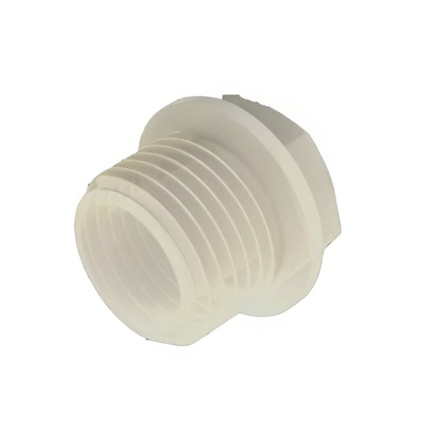 TAPON MACHO CONICO PVDF