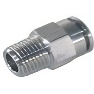 RECTO MACHO CONICO AISI 316