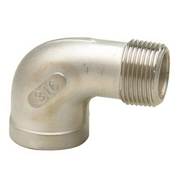CODO MACHO-HEMBRA INOX