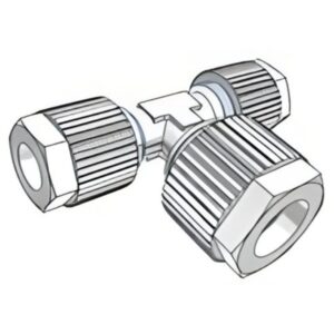 UNION EN TE TUBO-TUBO-TUBO PVDF
