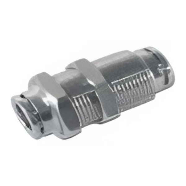 UNION RECTA PASAMUROS TUBO-TUBO AISI 316