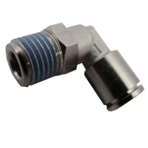 CODO MACHO CONICO ORIENTABLE LATON NIQUELADO