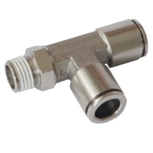 TE LATERAL MACHO CONICA ORIENTABLE LATON NIQUELADO