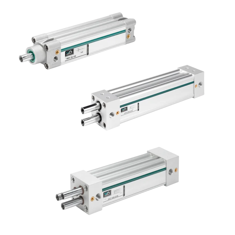Telescopic cyl transparent
